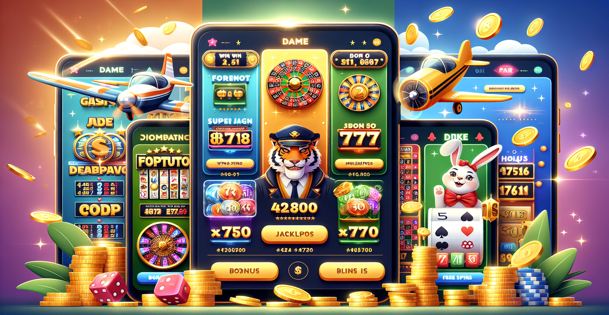 Fortune Rabbit Slots - Experience Fortune Rabbit slots at B9Game.
